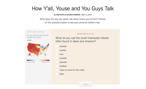 The New York Times “Where Are You From” Quiz, Explained Like We Are Talking Over Coffee